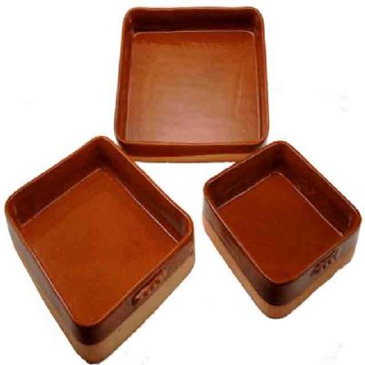 Cazuela de Barro para Horno Llana - Productos Hosteleros