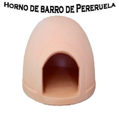 Horno de lena elaborado en barro refractario